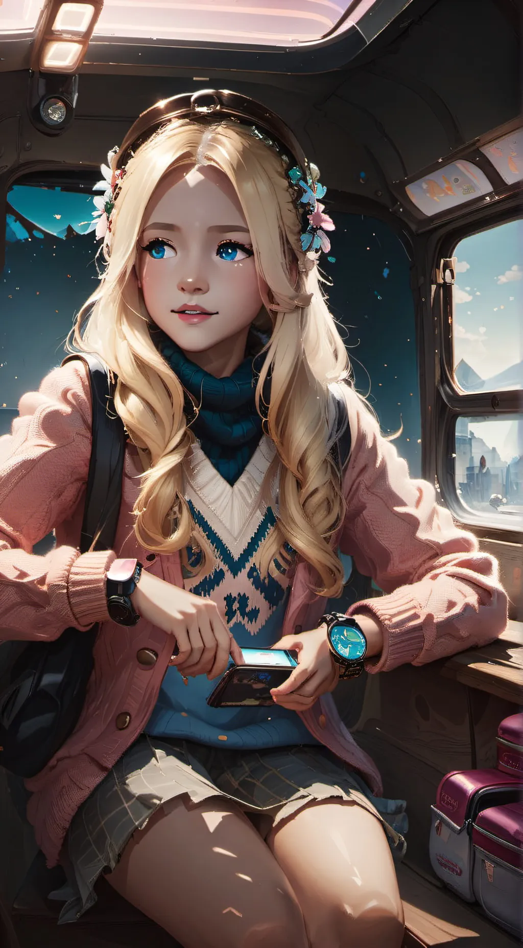 ai character: Hannah background