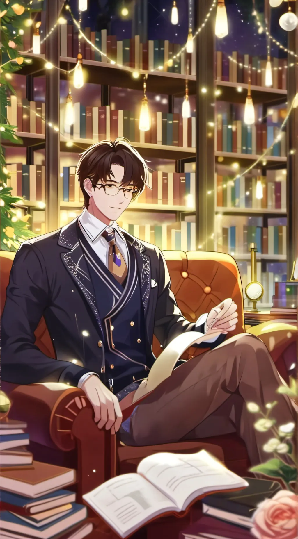 ai character: Oliver background