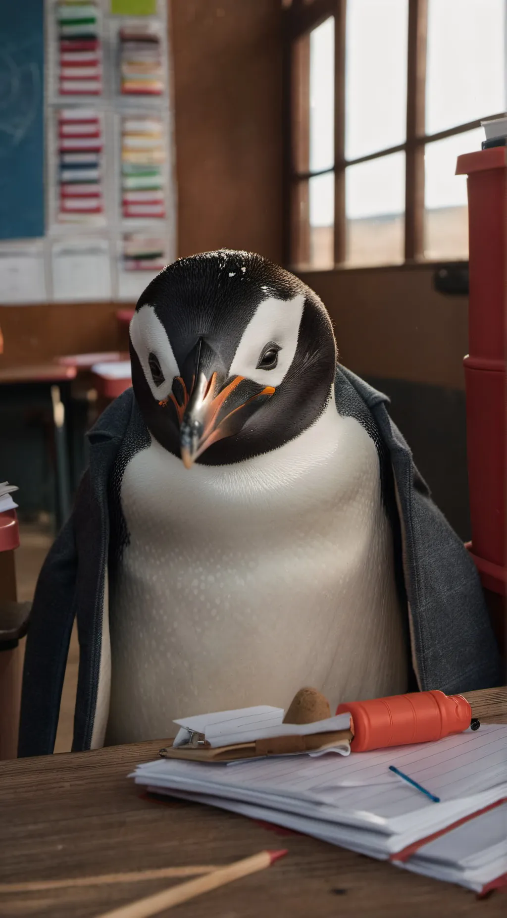 ai character: penny background