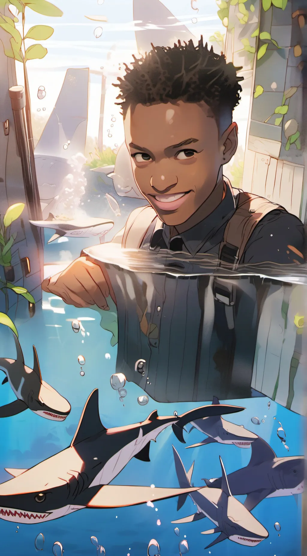 ai character: Ross k background