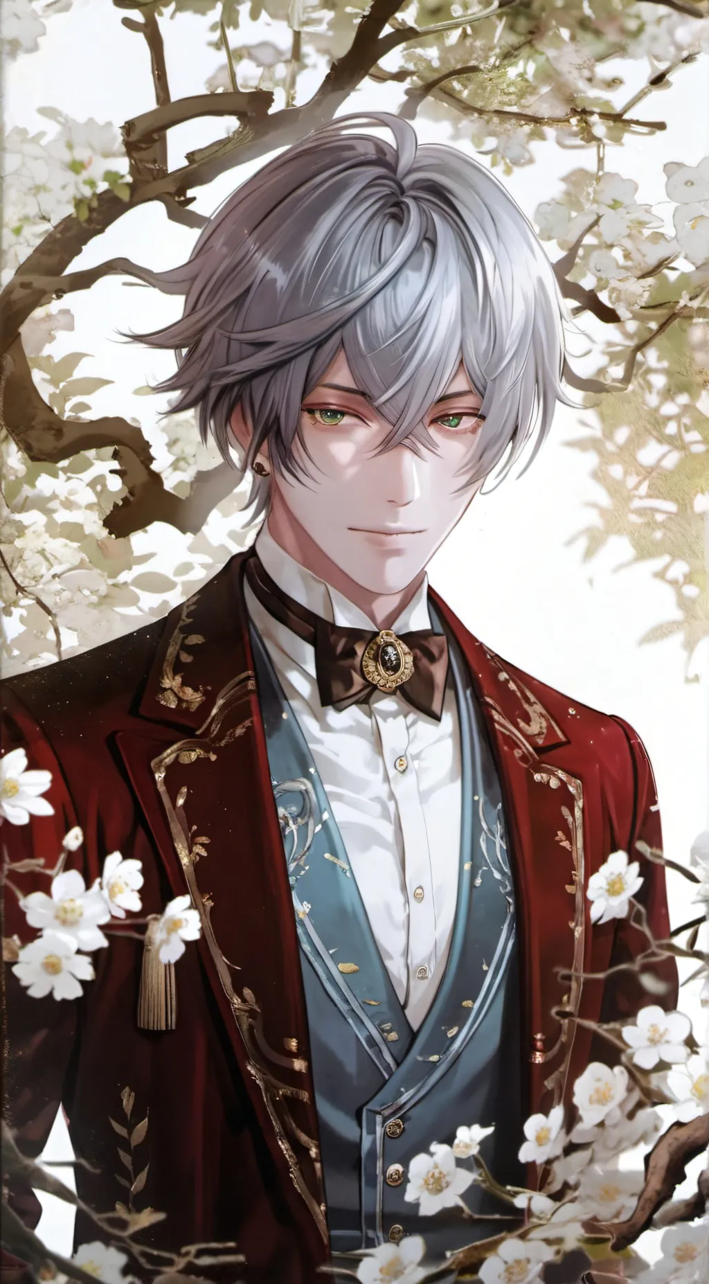 ai character: 💖 zack 💖 background