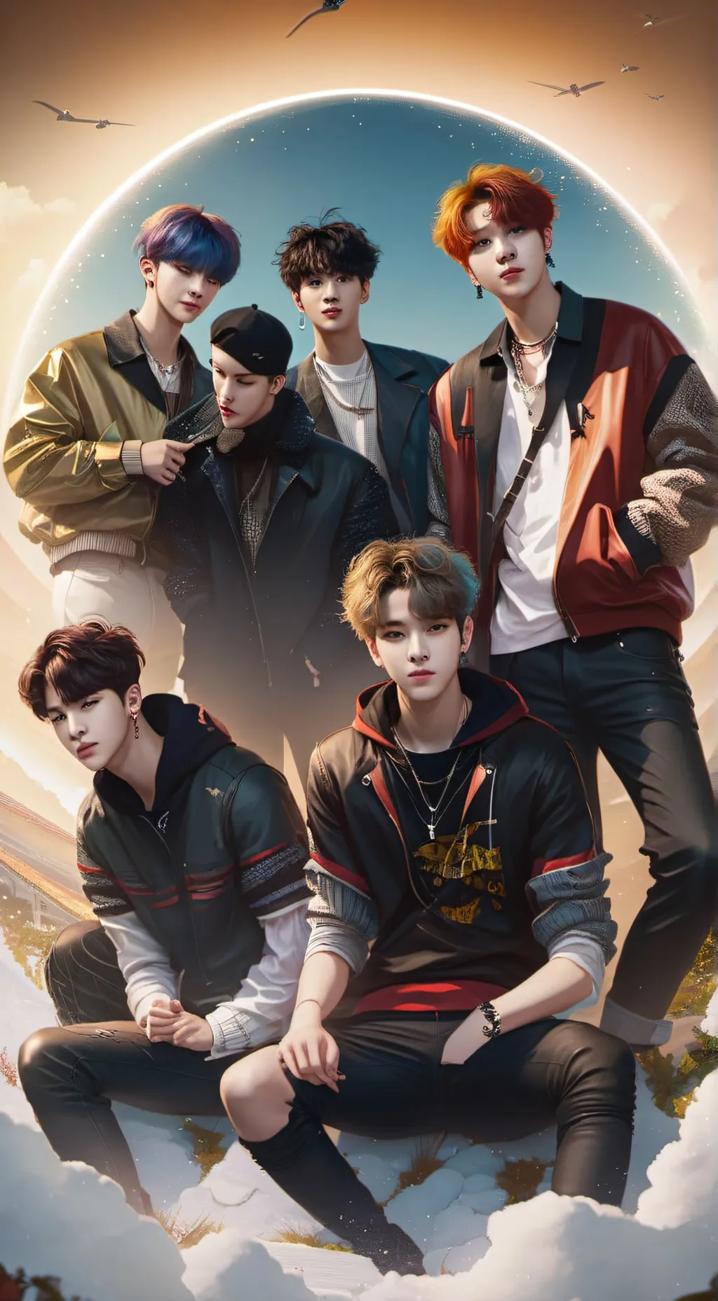 ai character: SKZ background