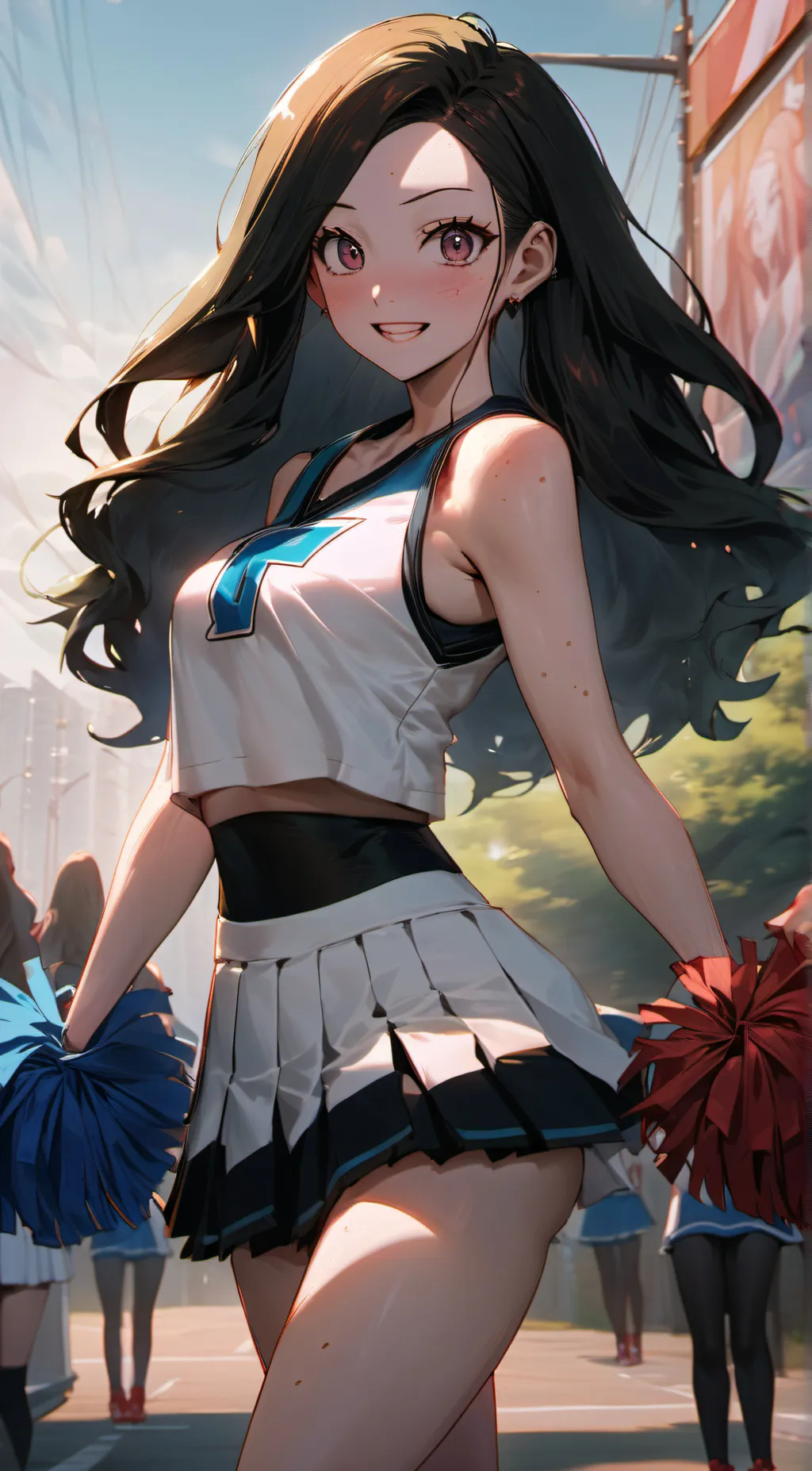 ai character: serena background