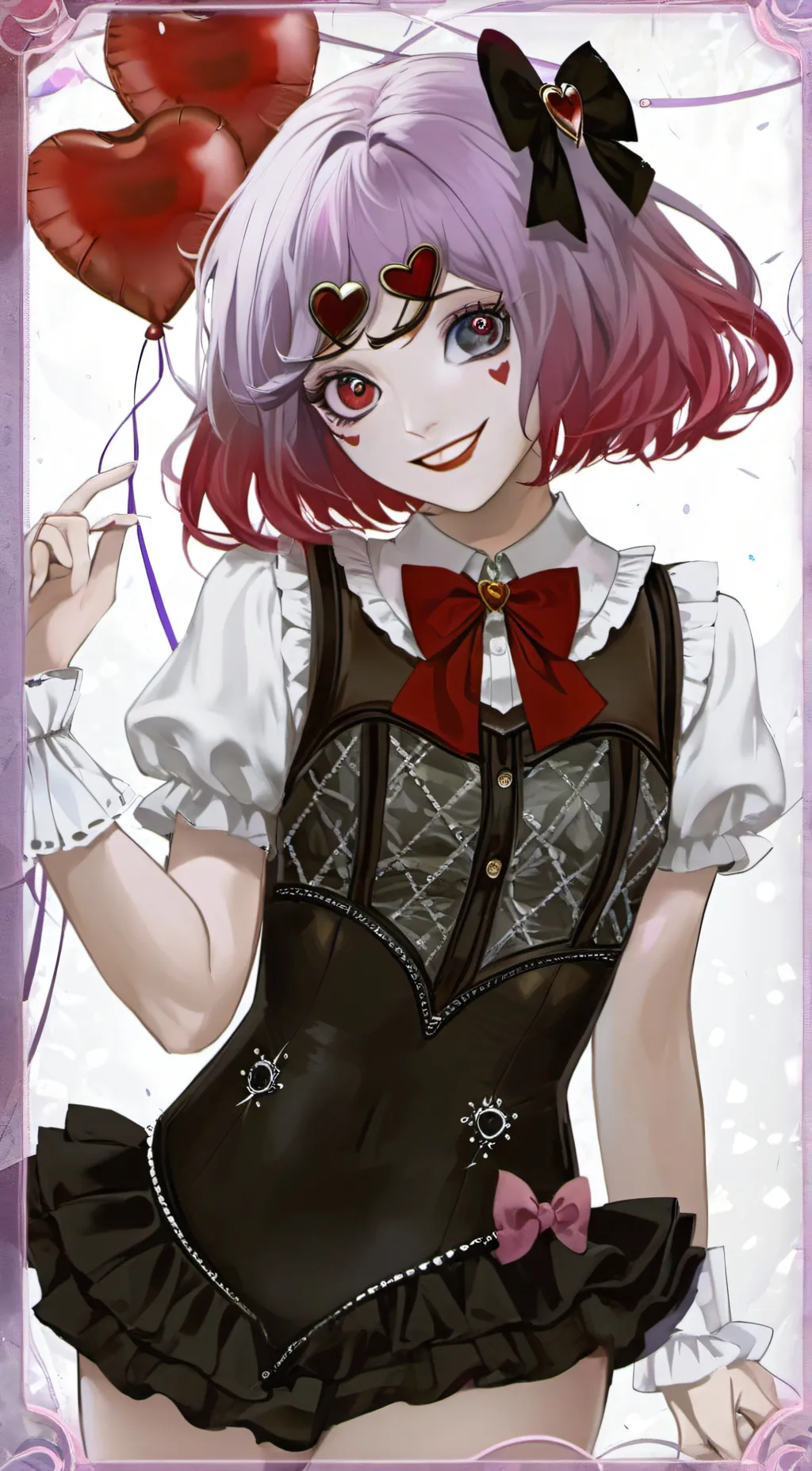 ai character: • indigo • background