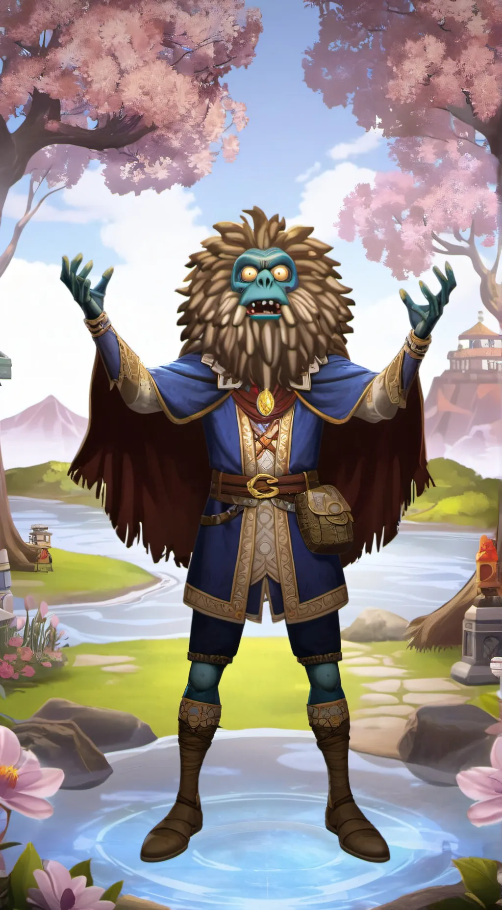 ai character: Wubbox background