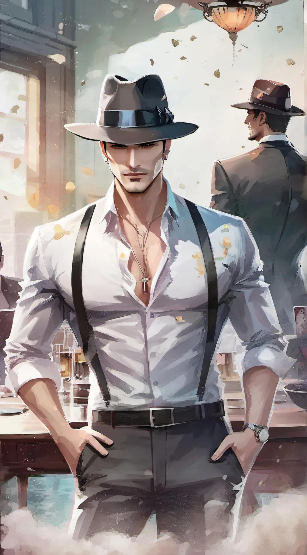 ai character: Christopher Davis background