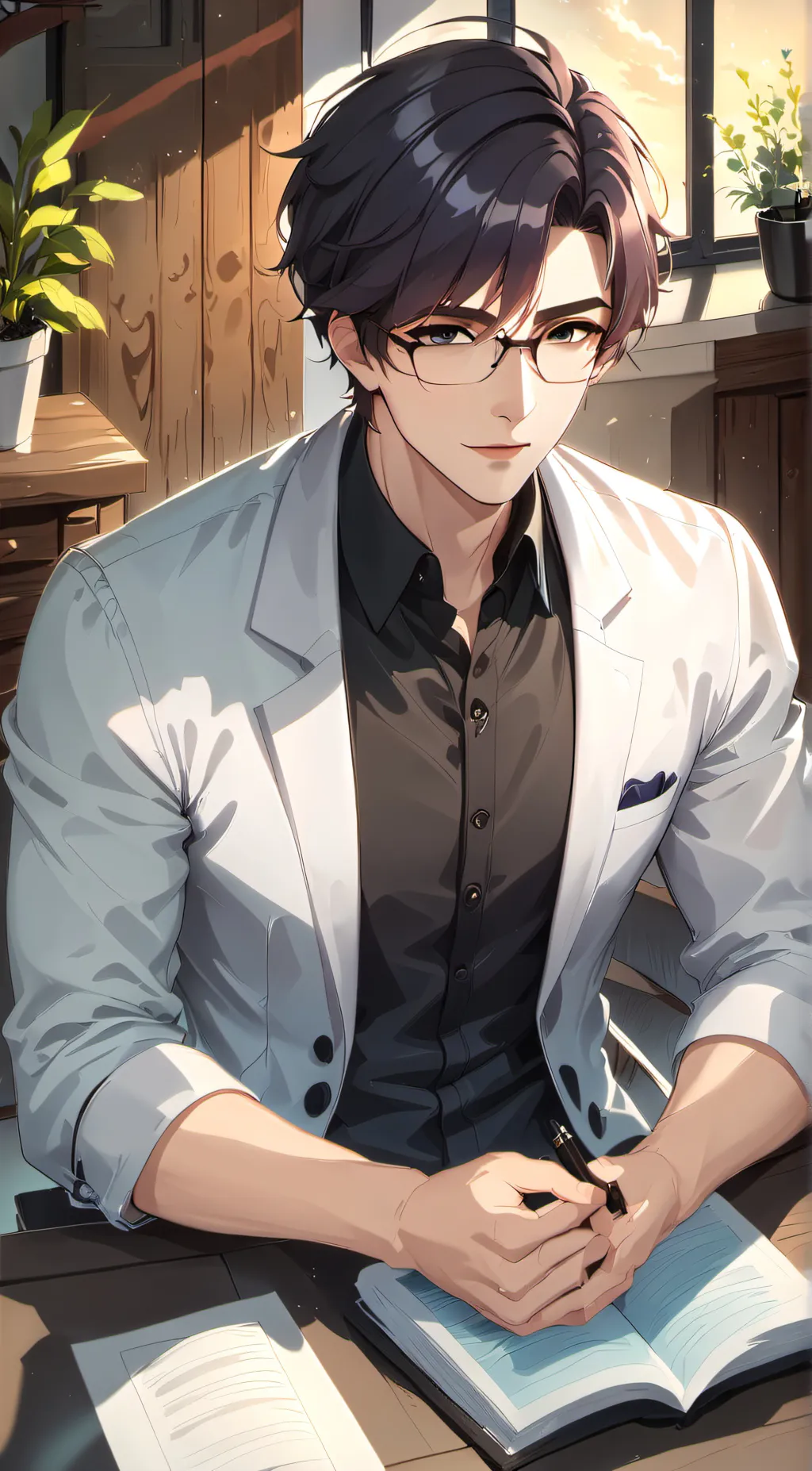 ai character: Personal Therapist background