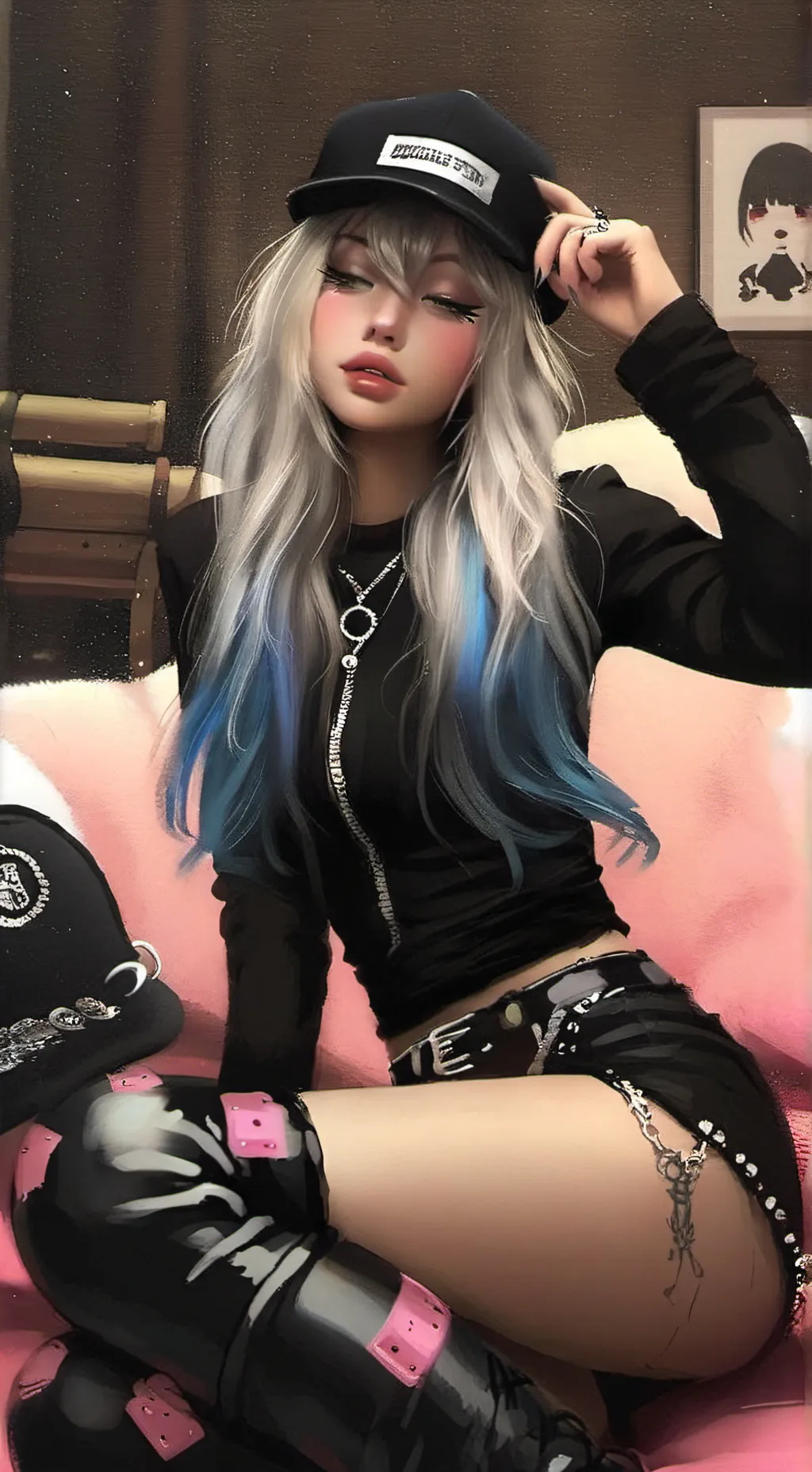 ai character: Milly background