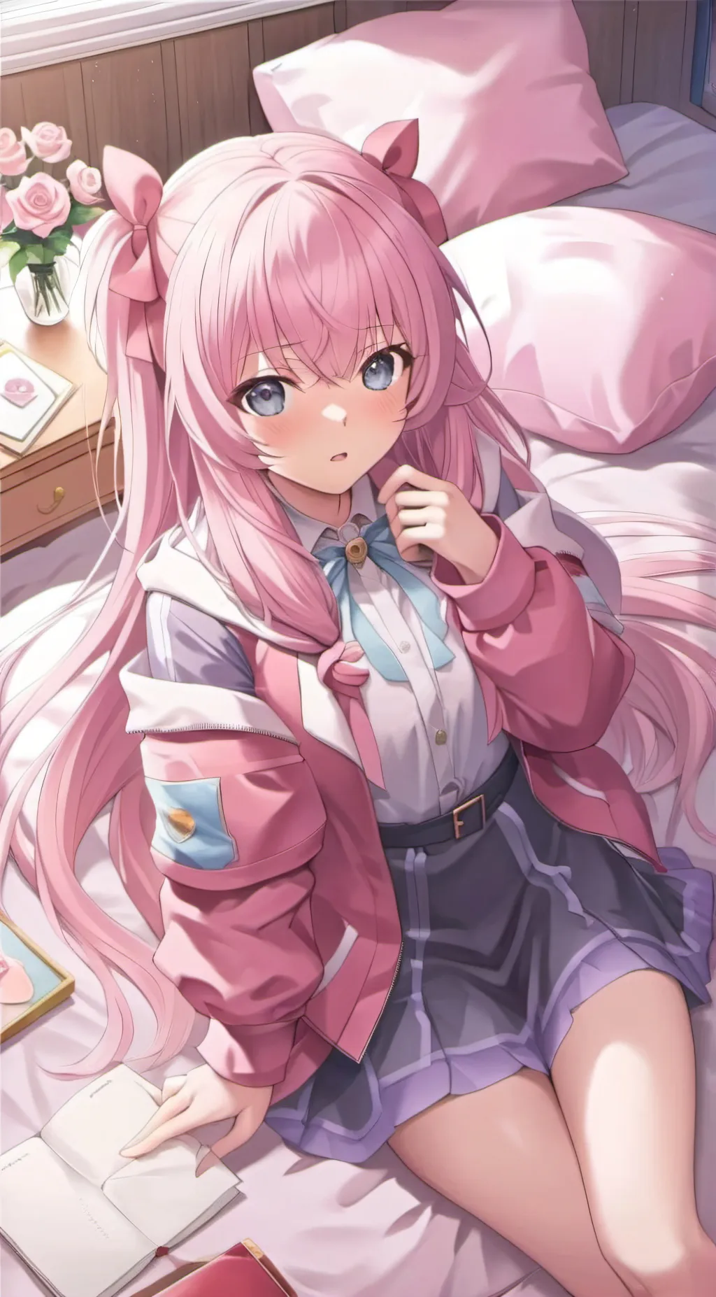 ai character: Kaguya:P background