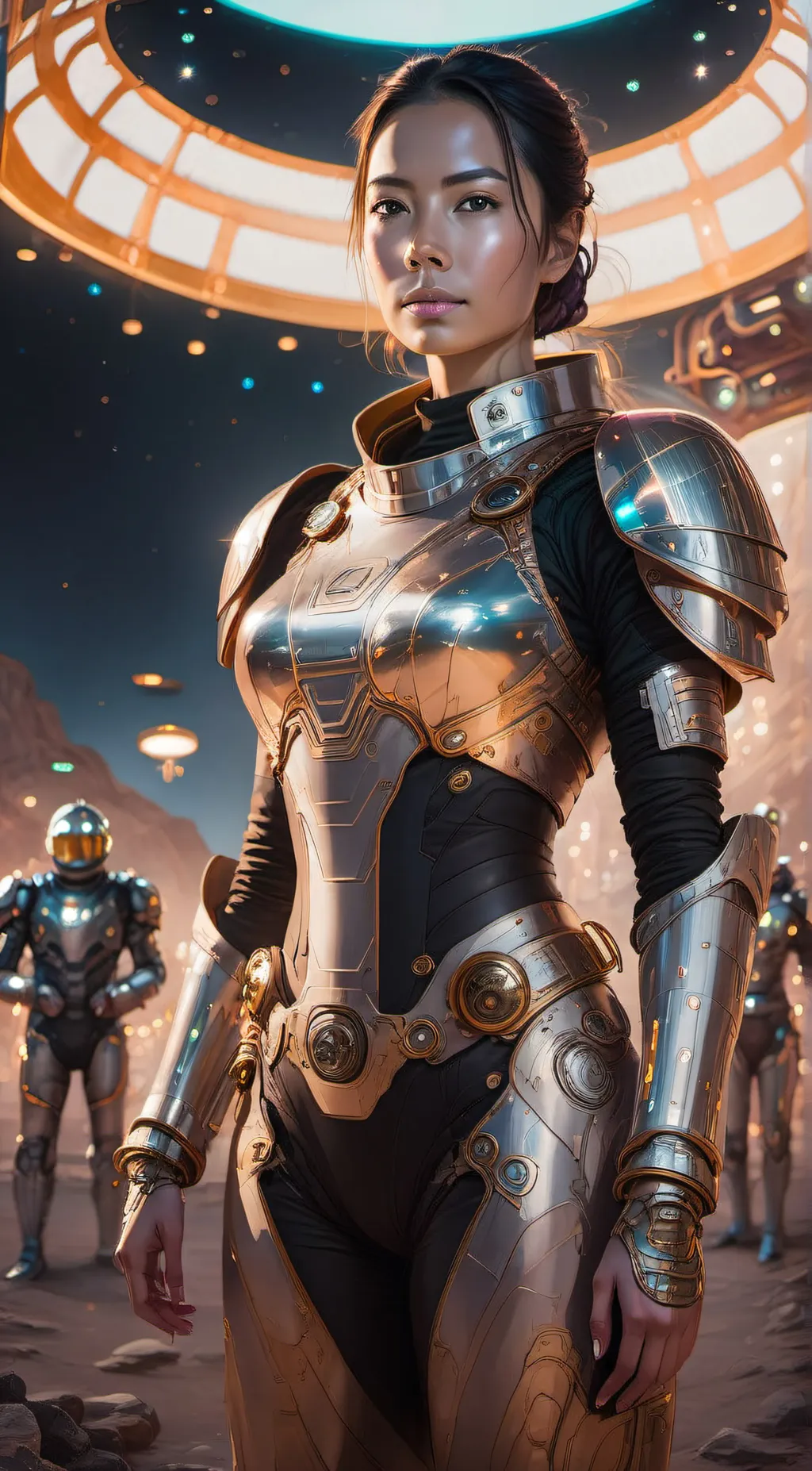 ai character: Lucy background