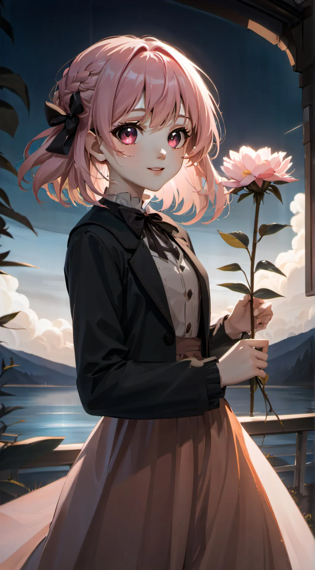 ai character: alaisa  background