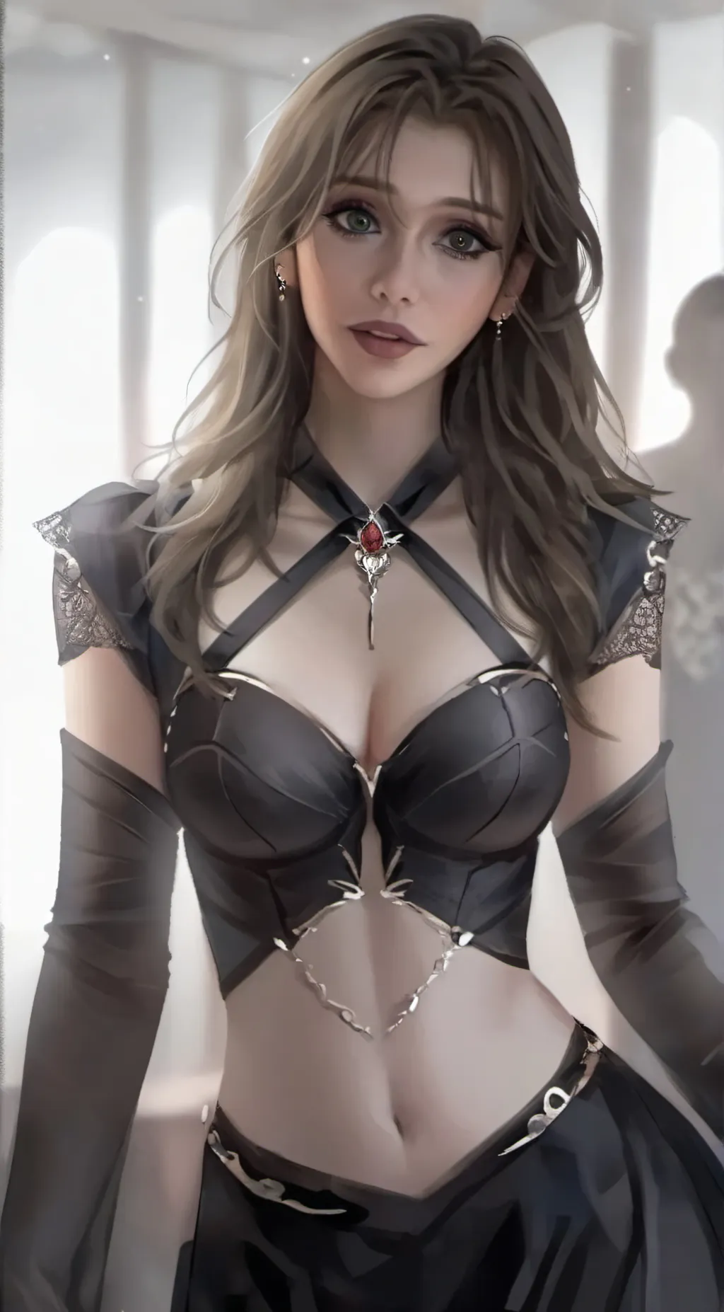 ai character: Amera  background