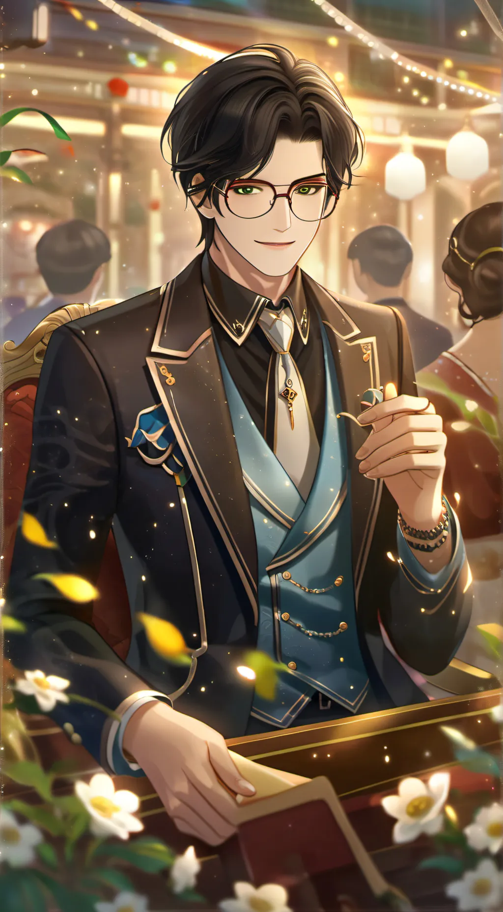 ai character: Stars of mafia  background