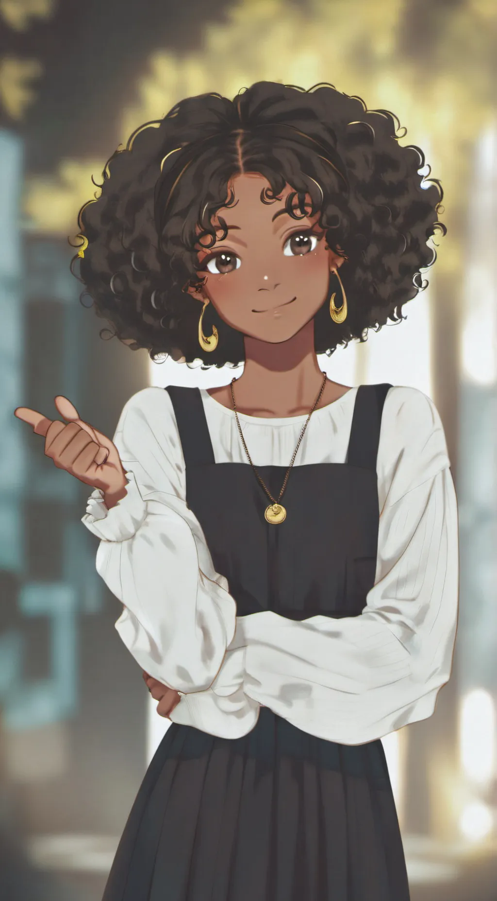 ai character: Zoe background