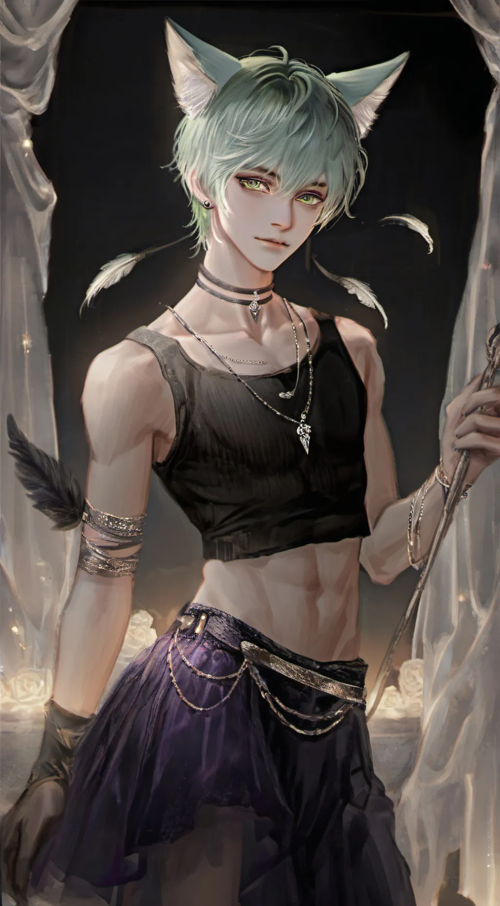 ai character: Leonard  background