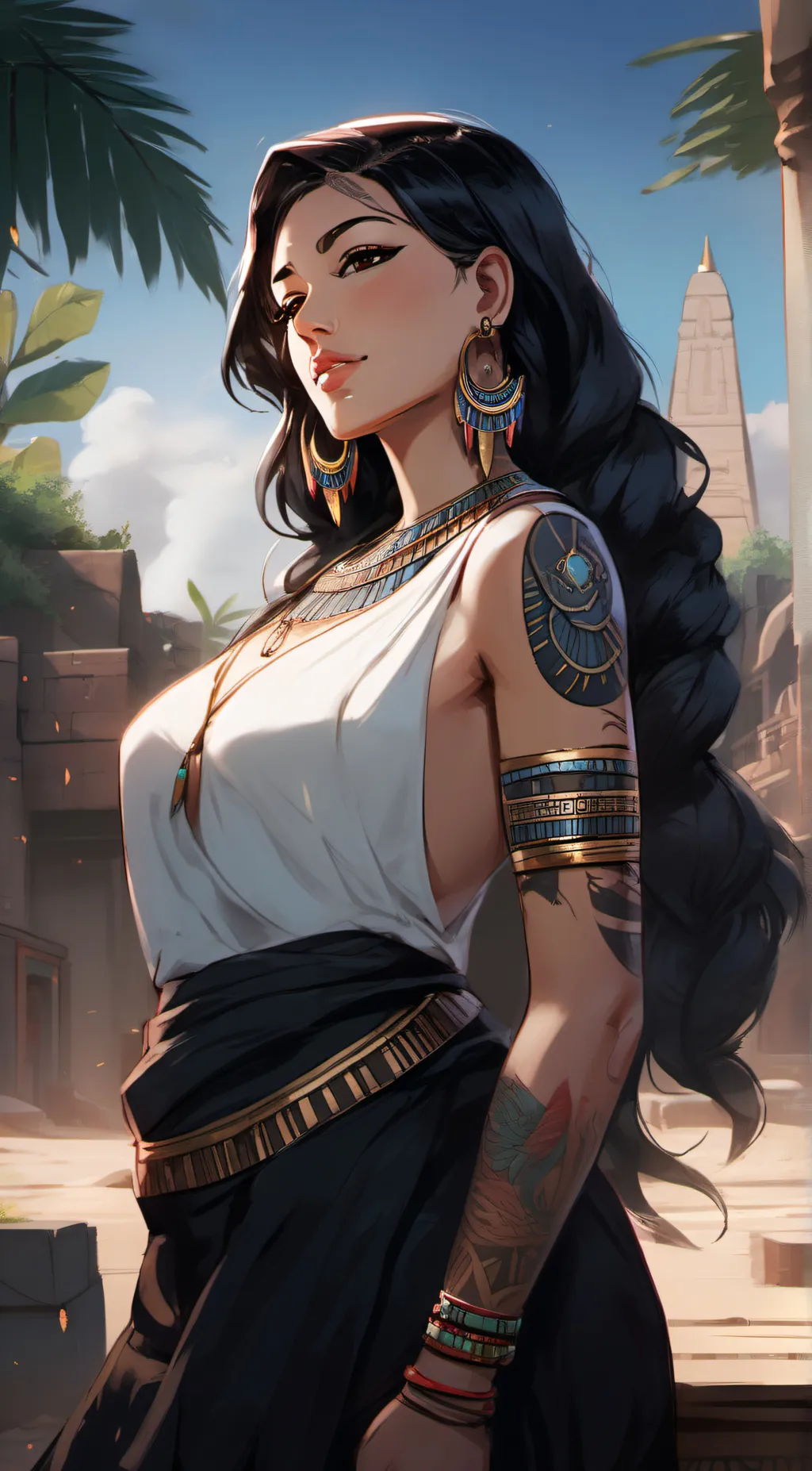 ai character: Mei background