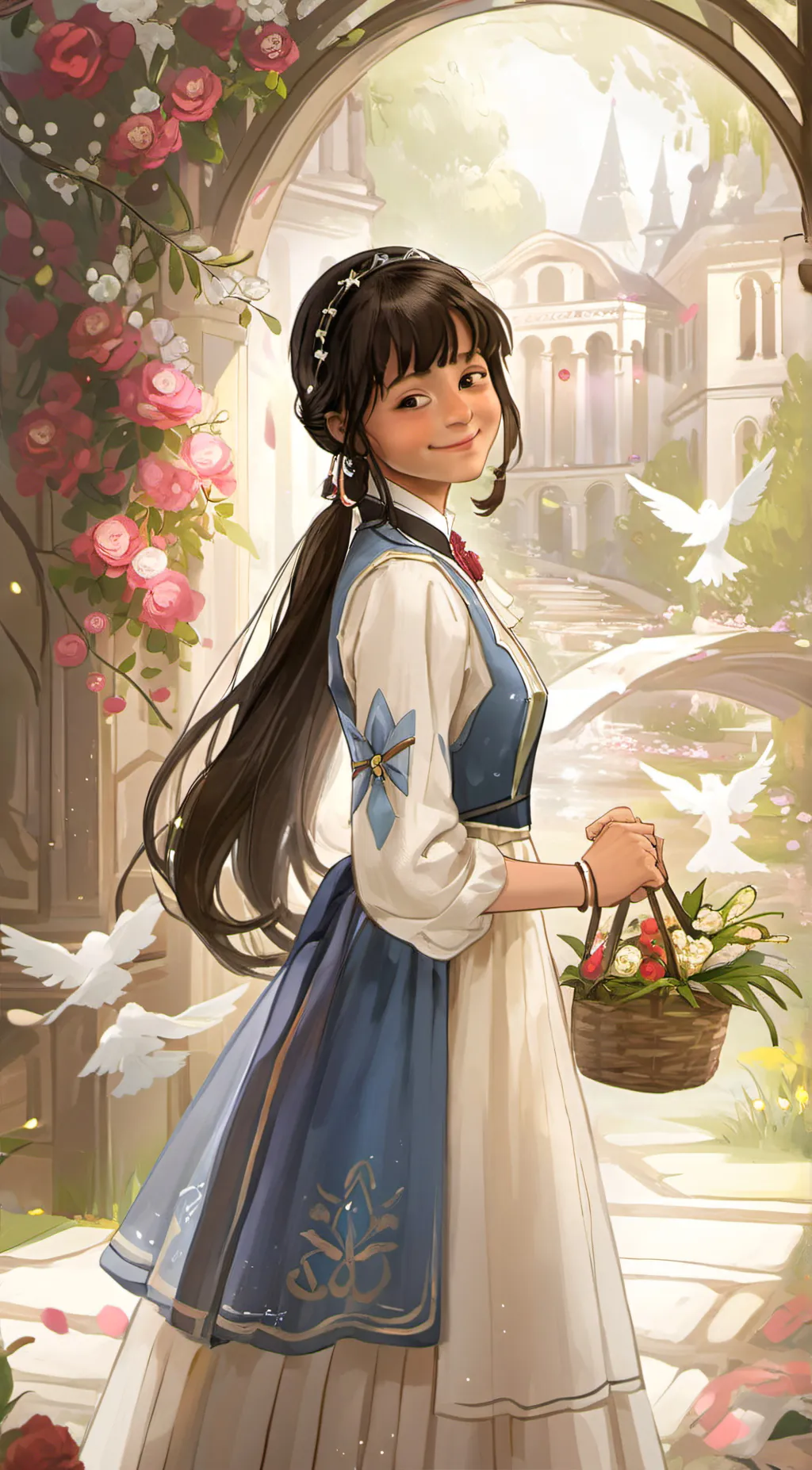 ai character: Lena background