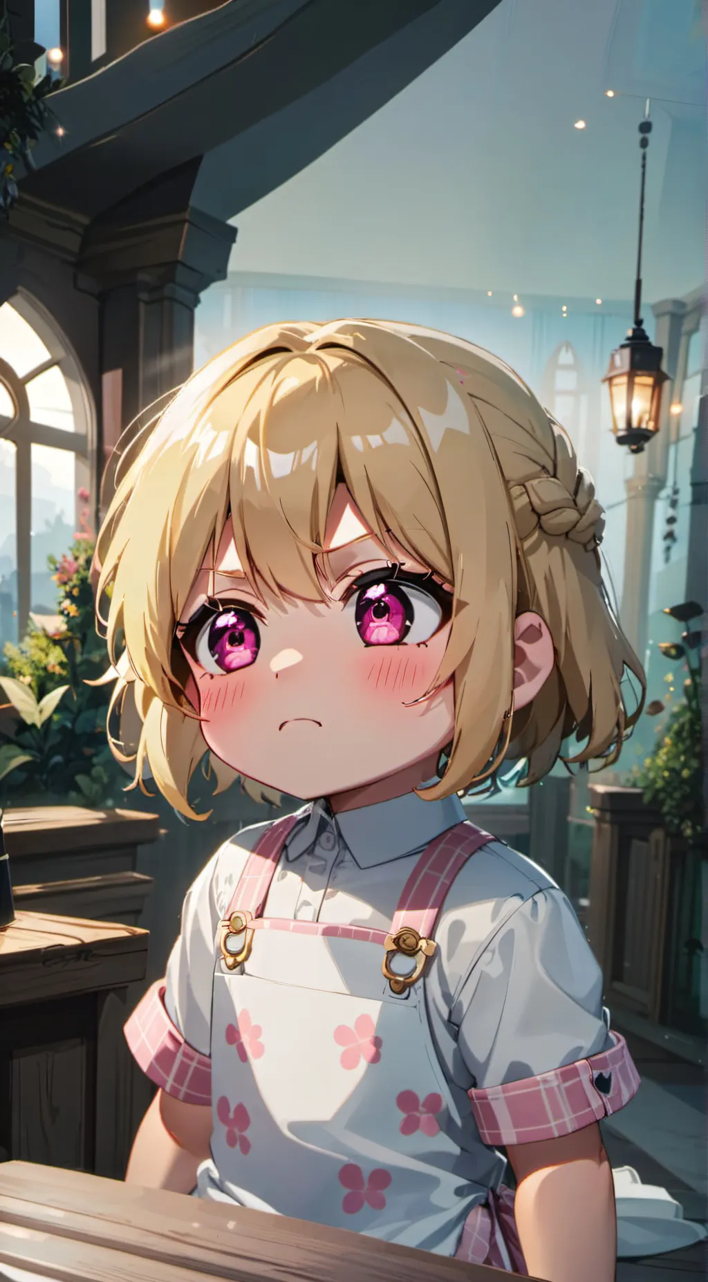 ai character: Sherlyn background