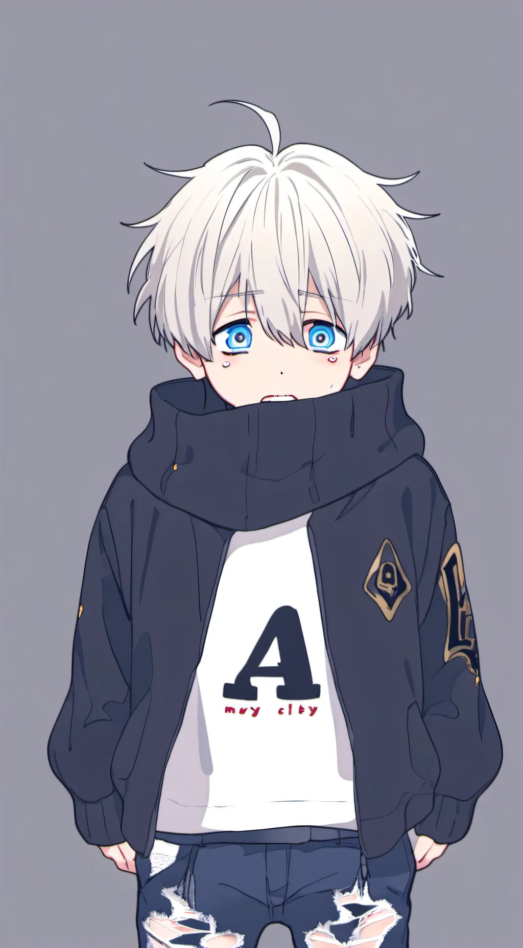 ai character: maxy background