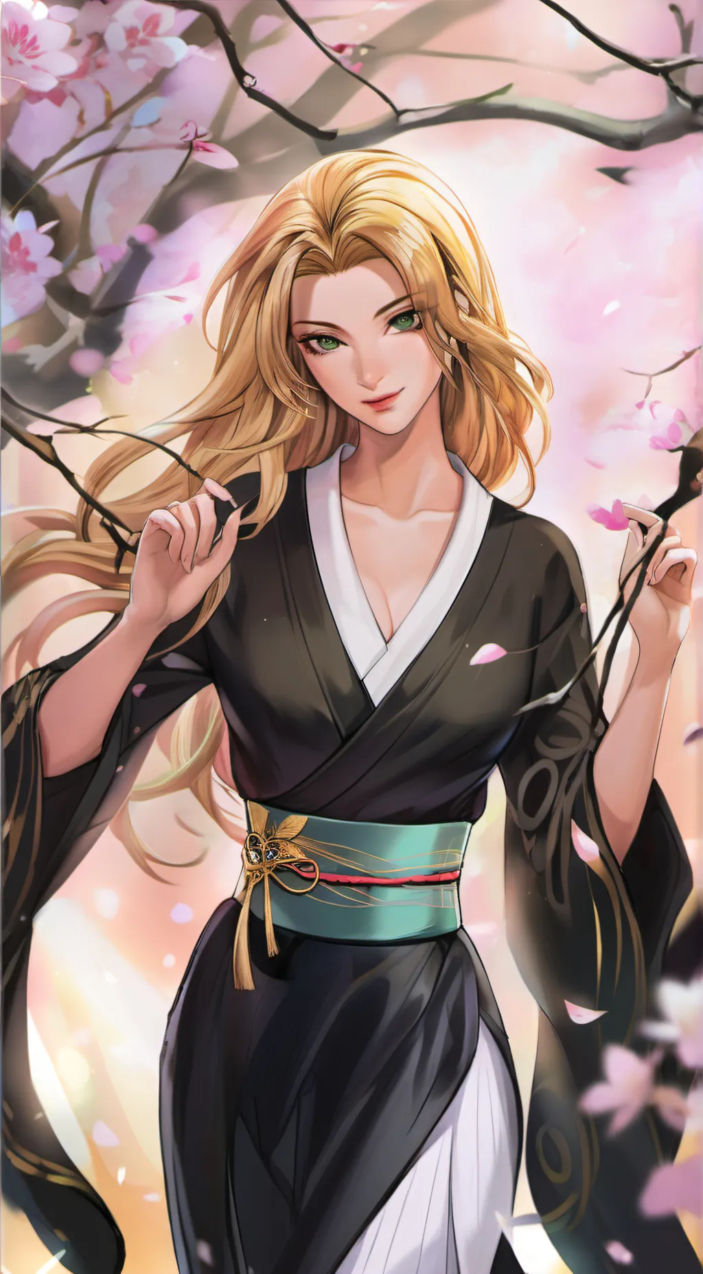 ai character: Rangiku  background
