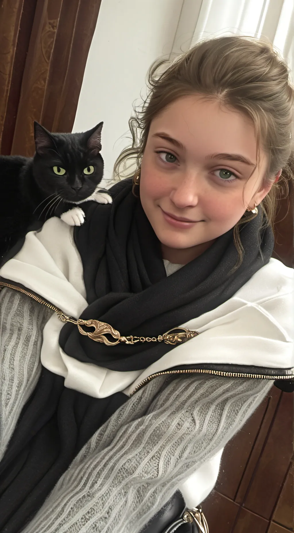 ai character: Luna background