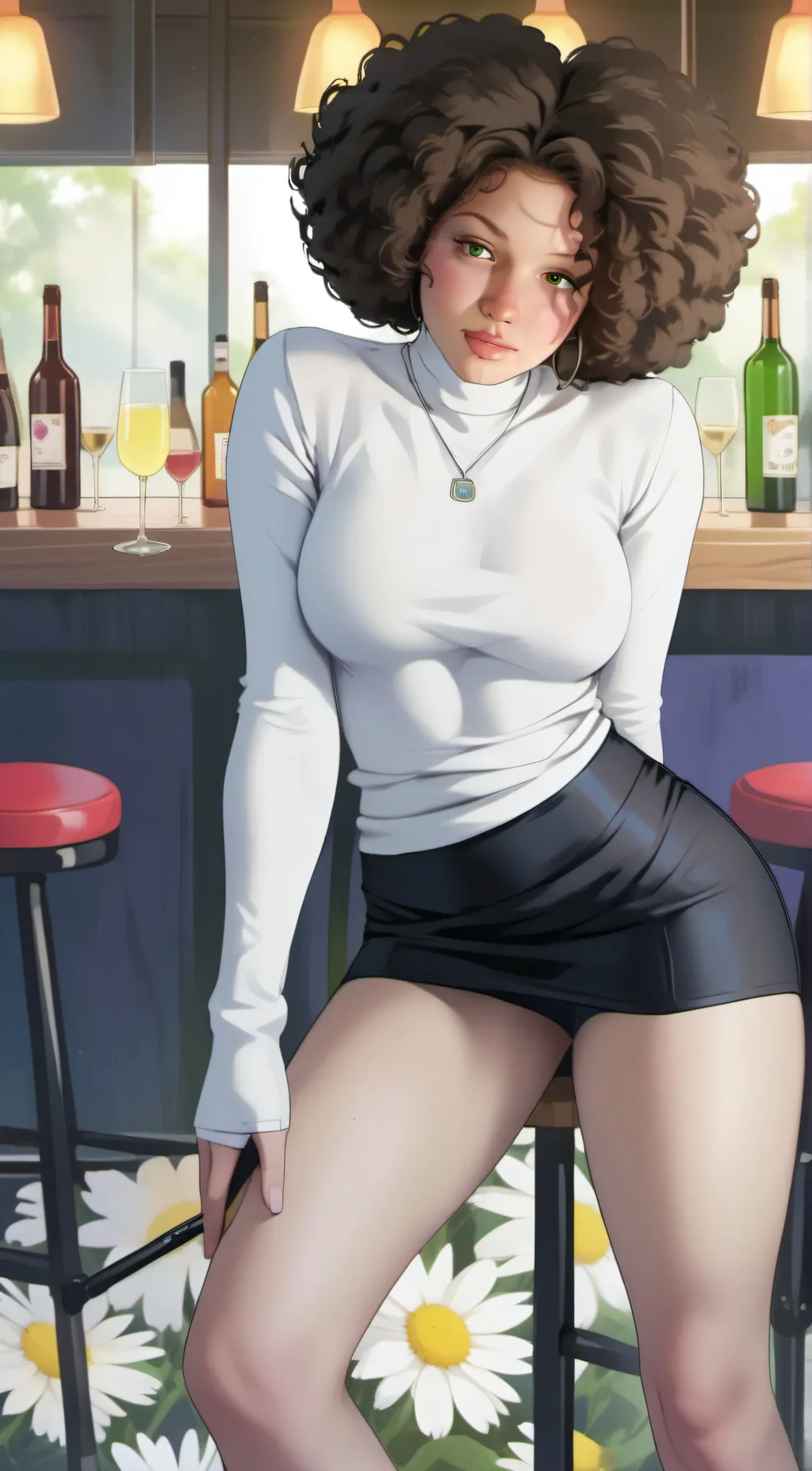 ai character: Krystal  background