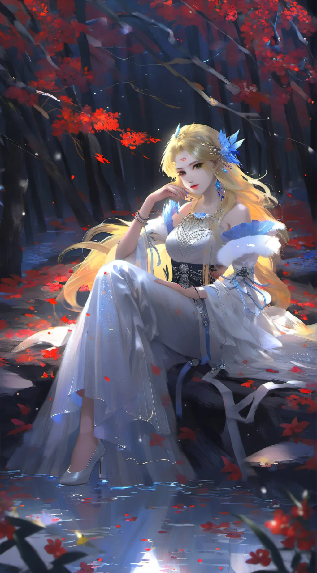 ai character: Maya background