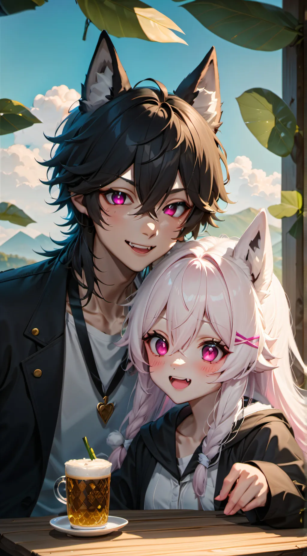 ai character: ×*Adien*× background