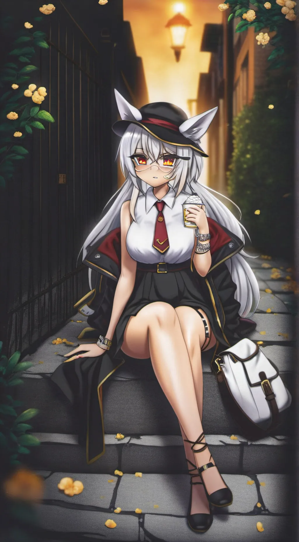 ai character: kat background