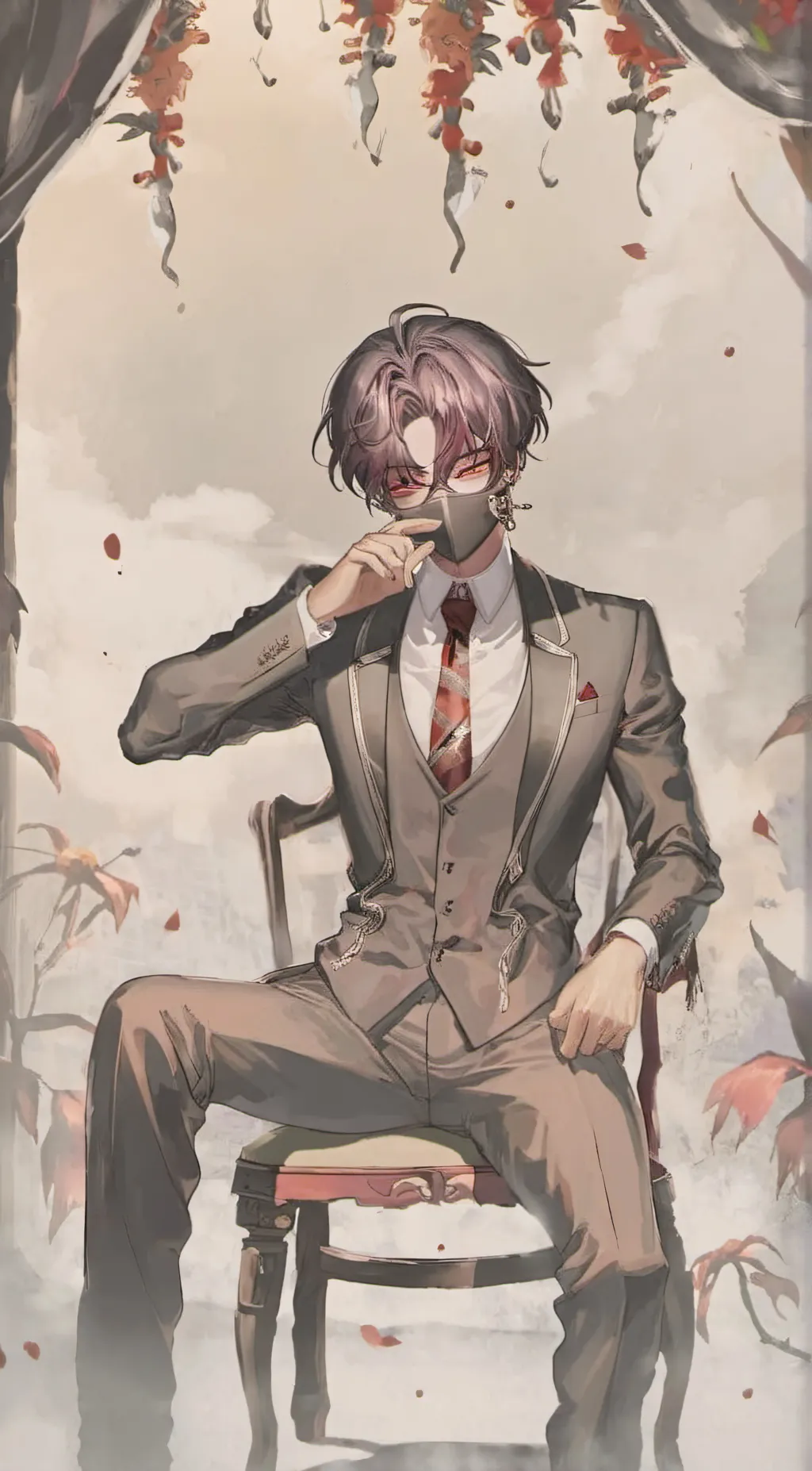 ai character: Xavier  background