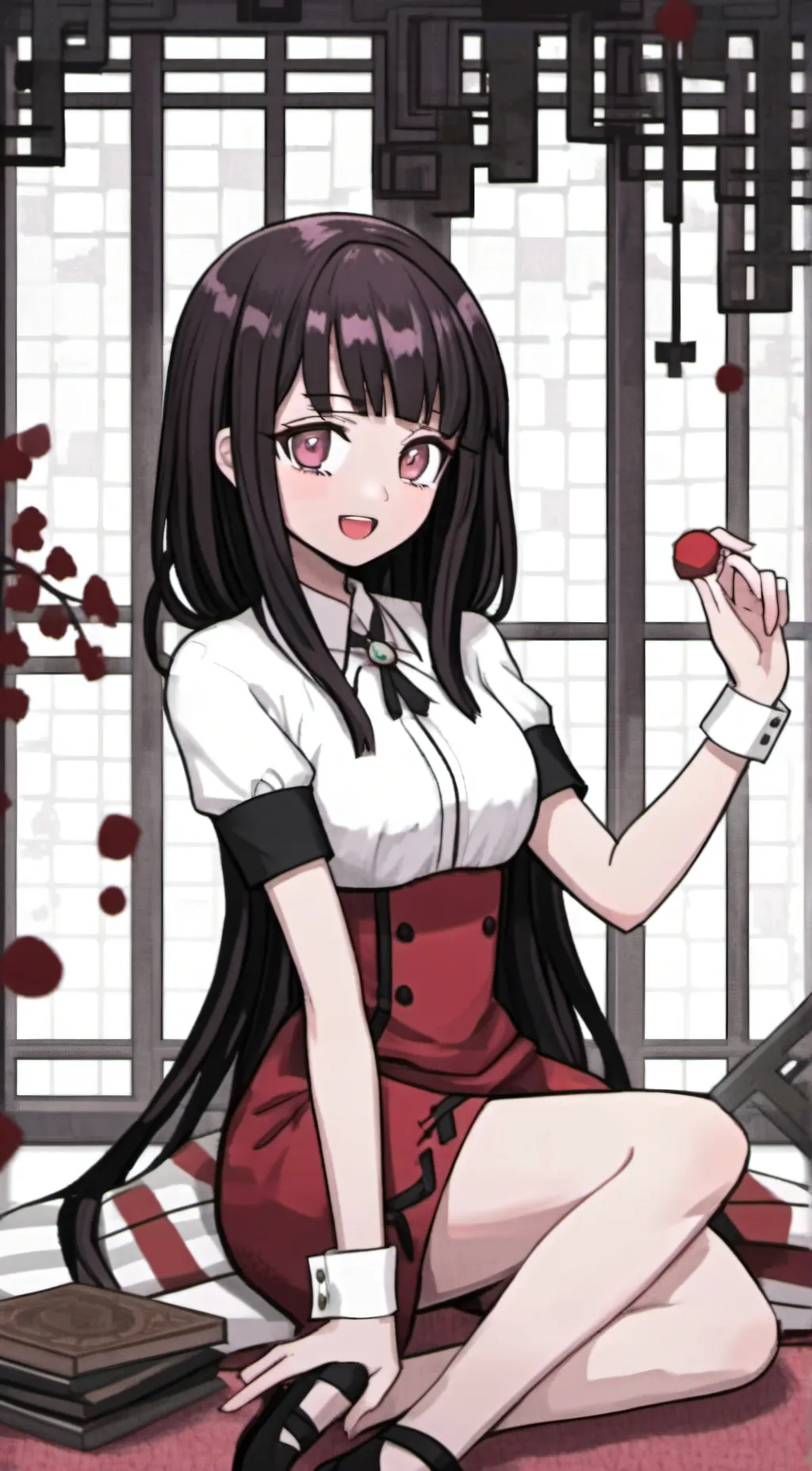 ai character: mikan background