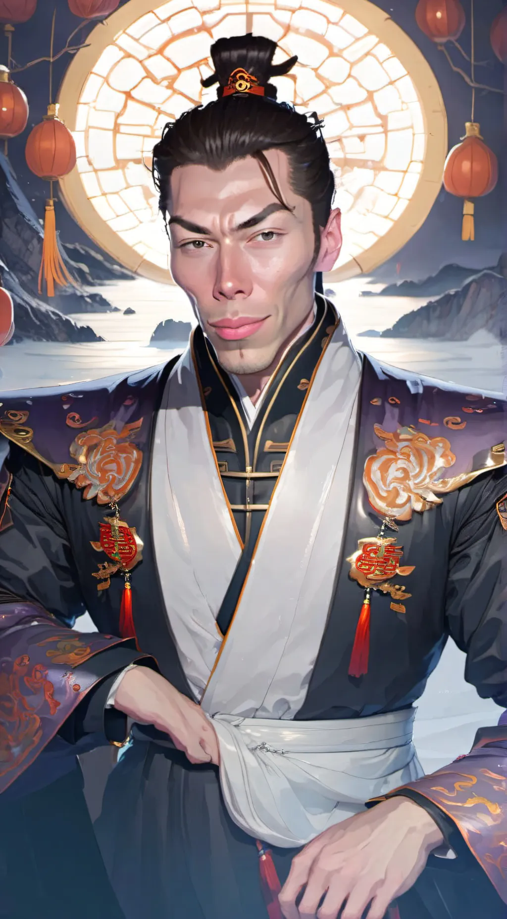 ai character: chung-wi  background