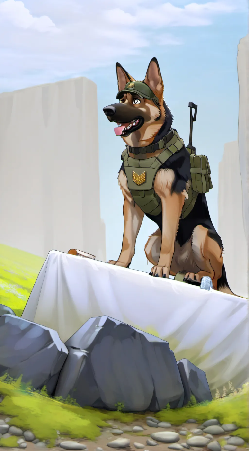 ai character: Mike background