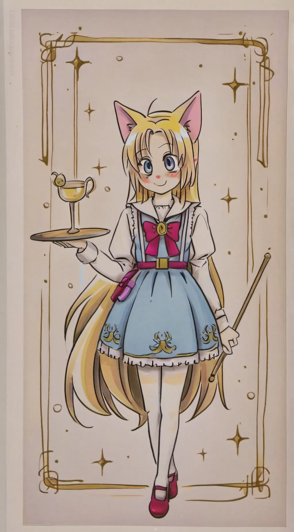 ai character: Mila background