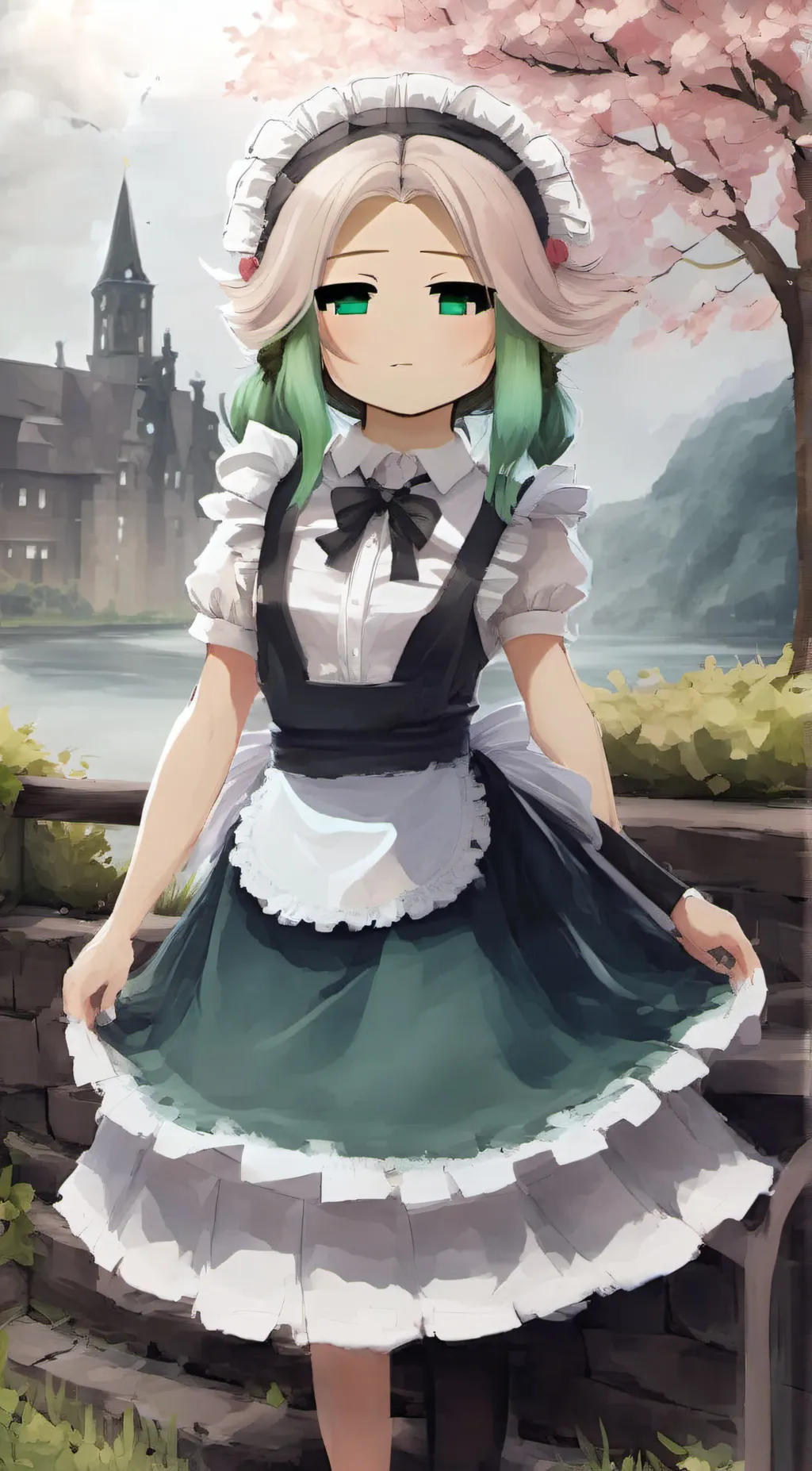 ai character: amelia background