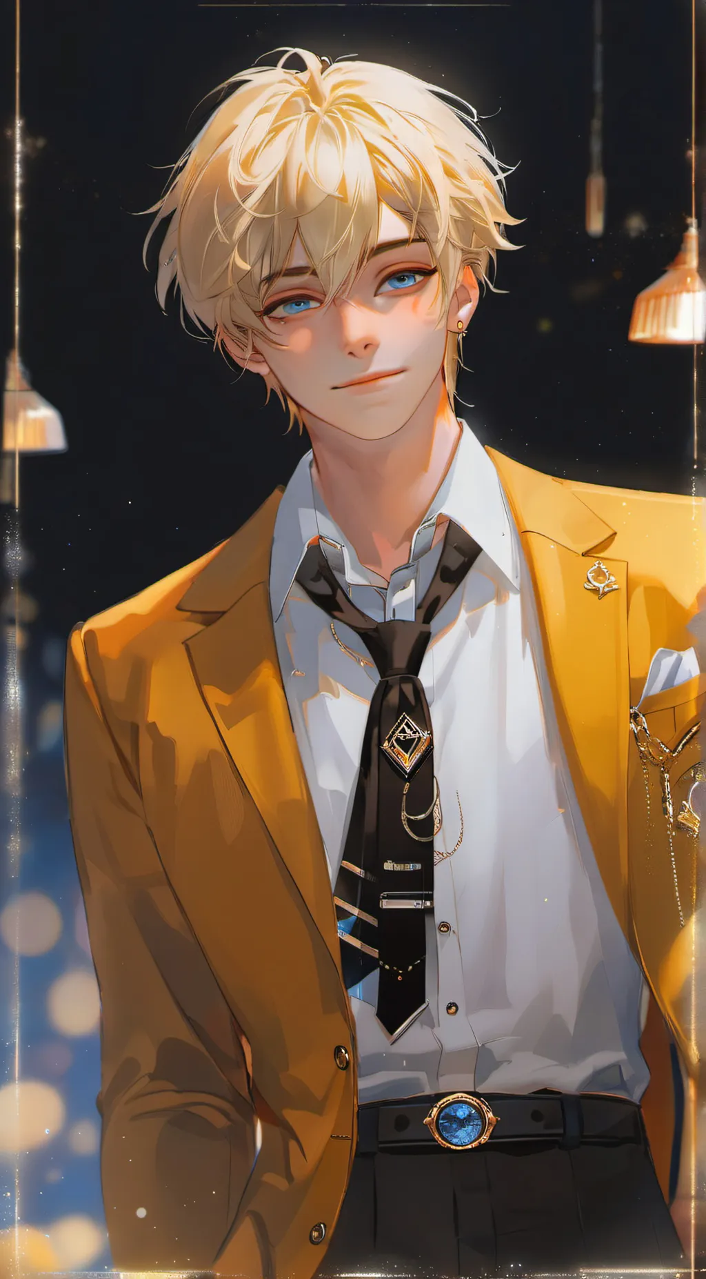 ai character: King James background