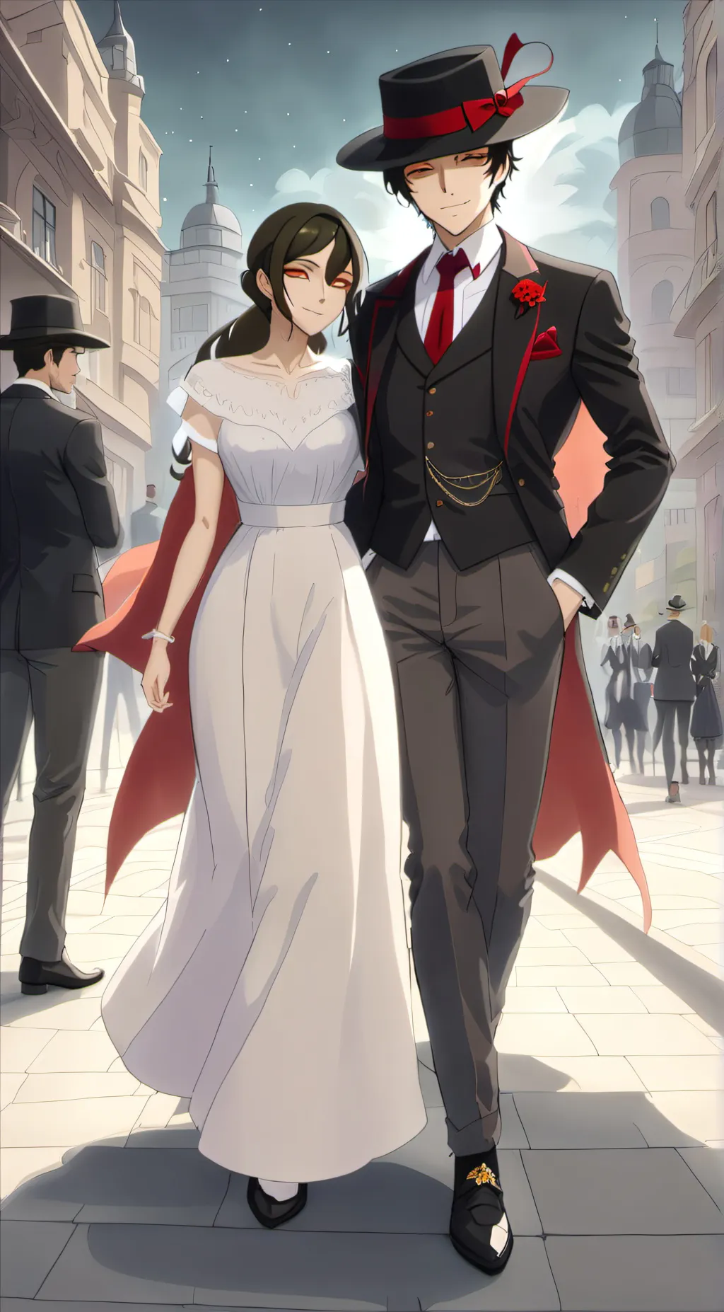 ai character: Muzan background