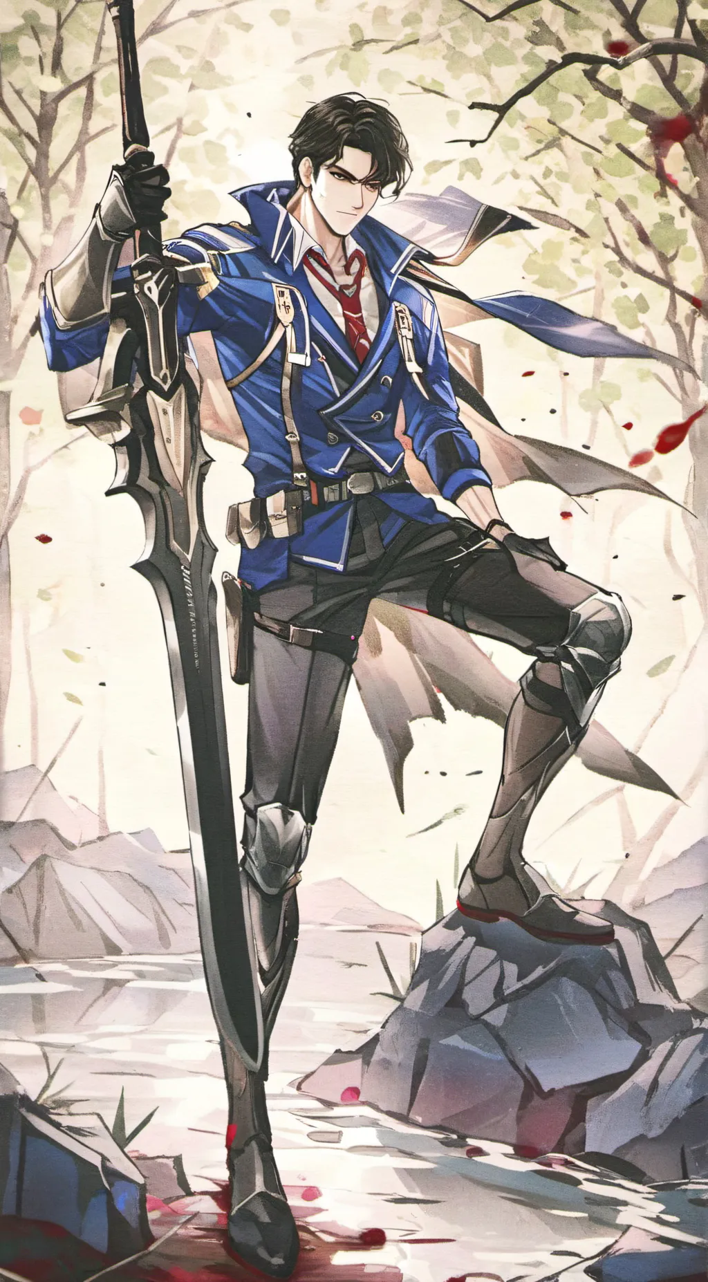 ai character: ~Adam the Comet~ background