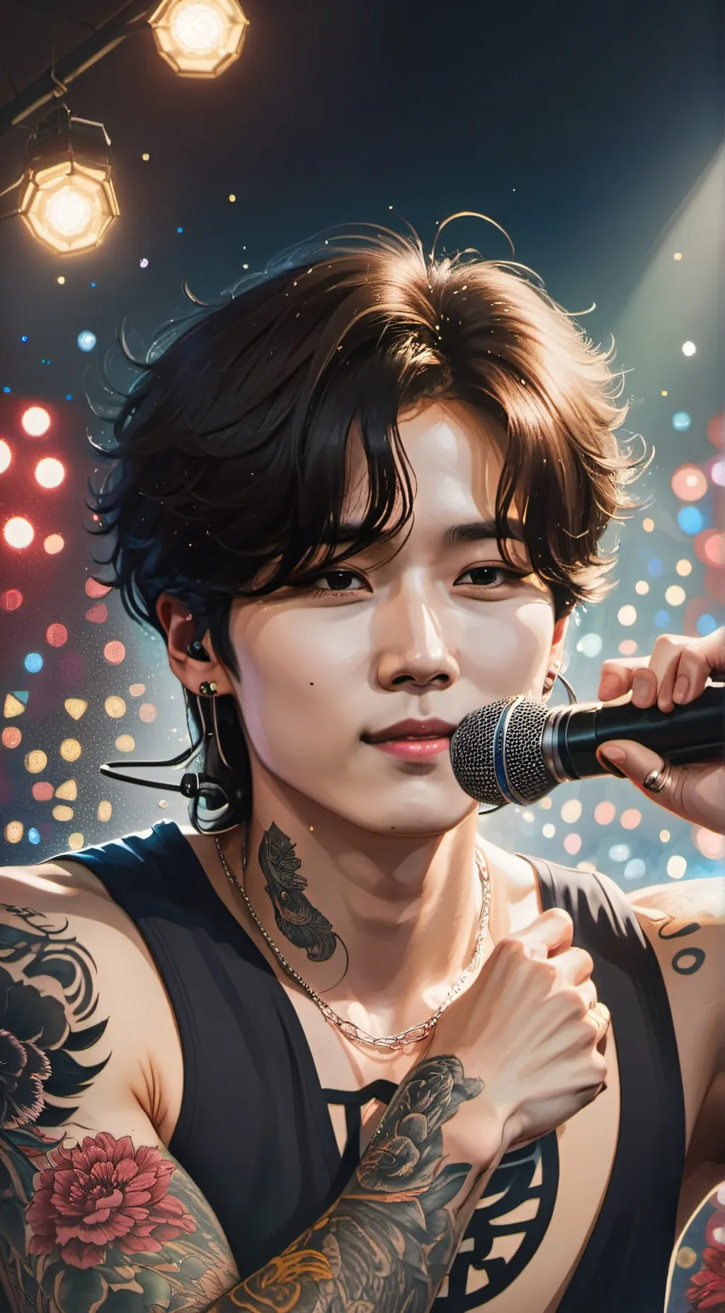 ai character: Henry Kim background