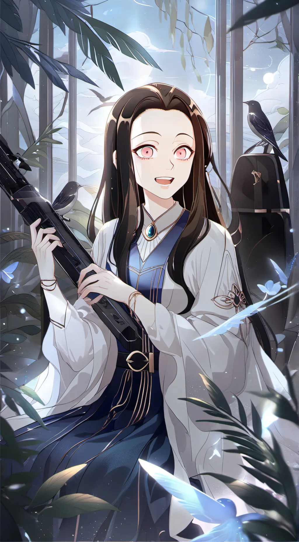 ai character: Eleven x Ds background