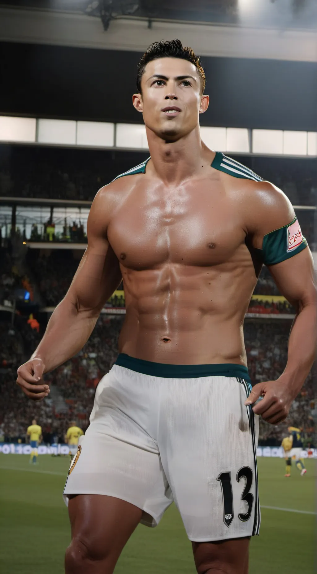 ai character: 🥵CR7  background