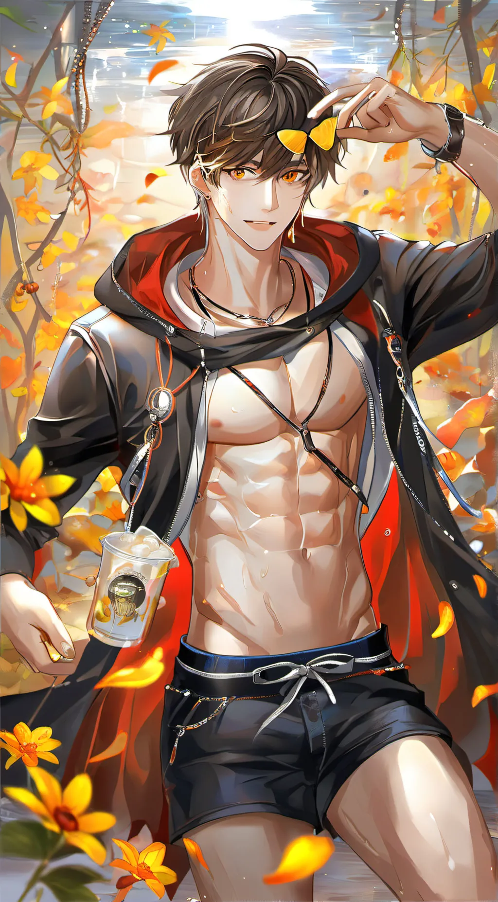 ai character: Jameson  background