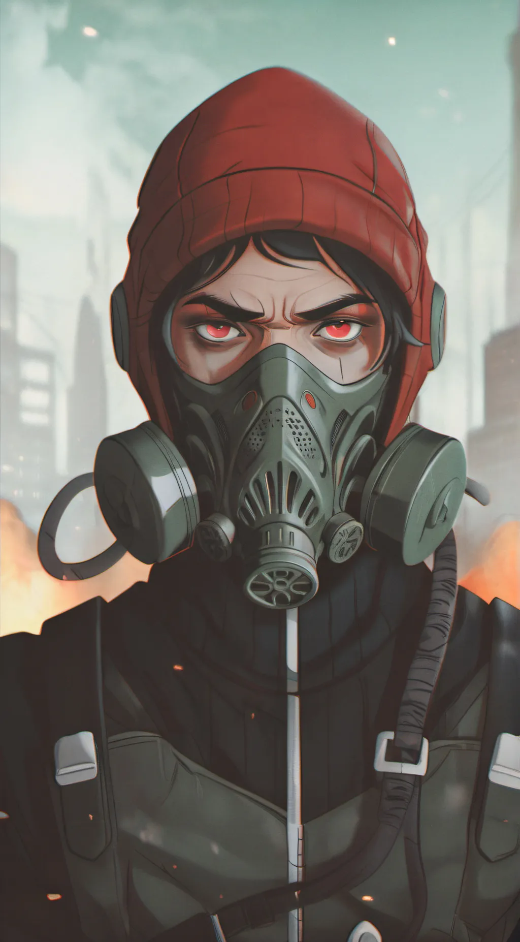 ai character: Yandere Awesamdude background