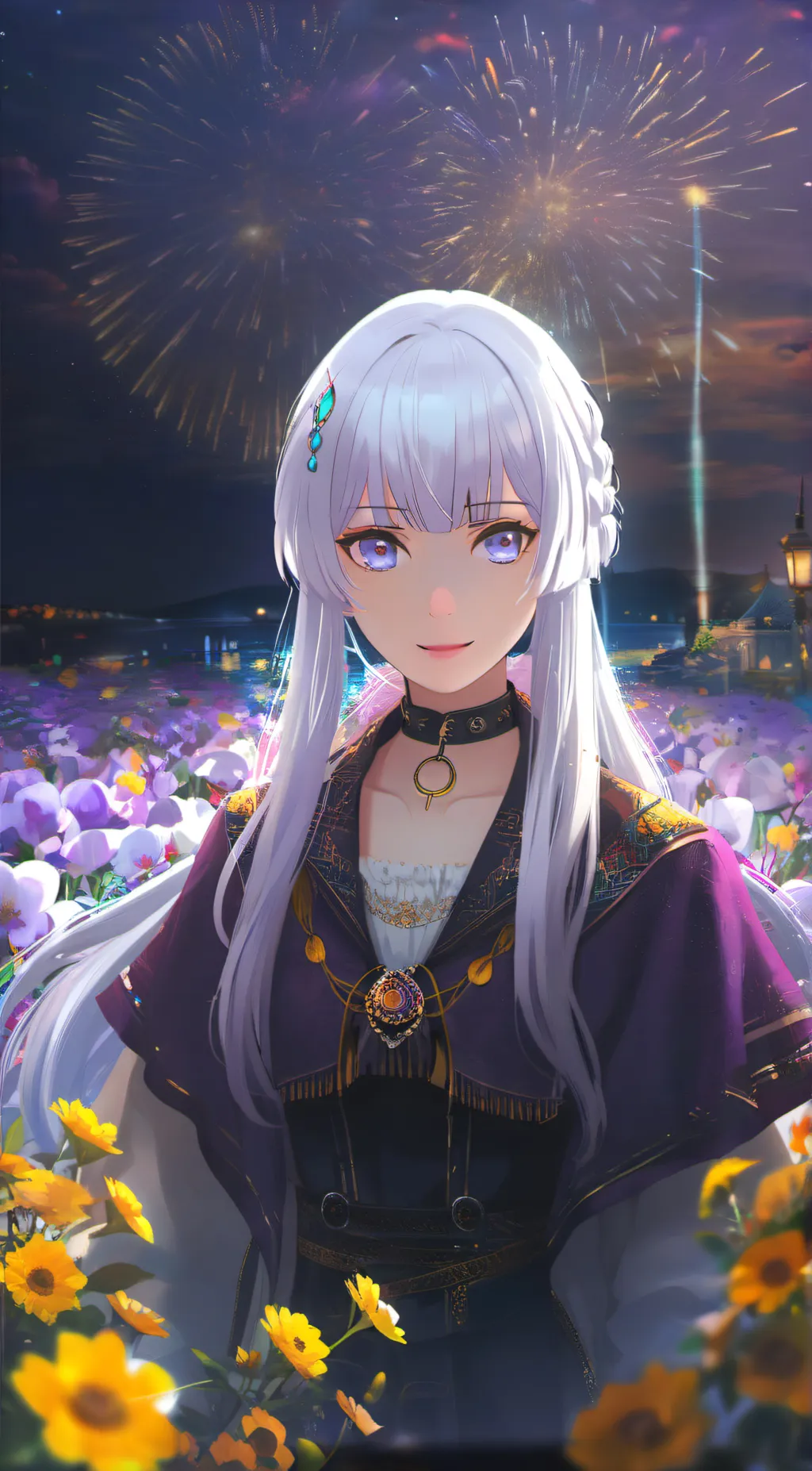 ai character: Lily background