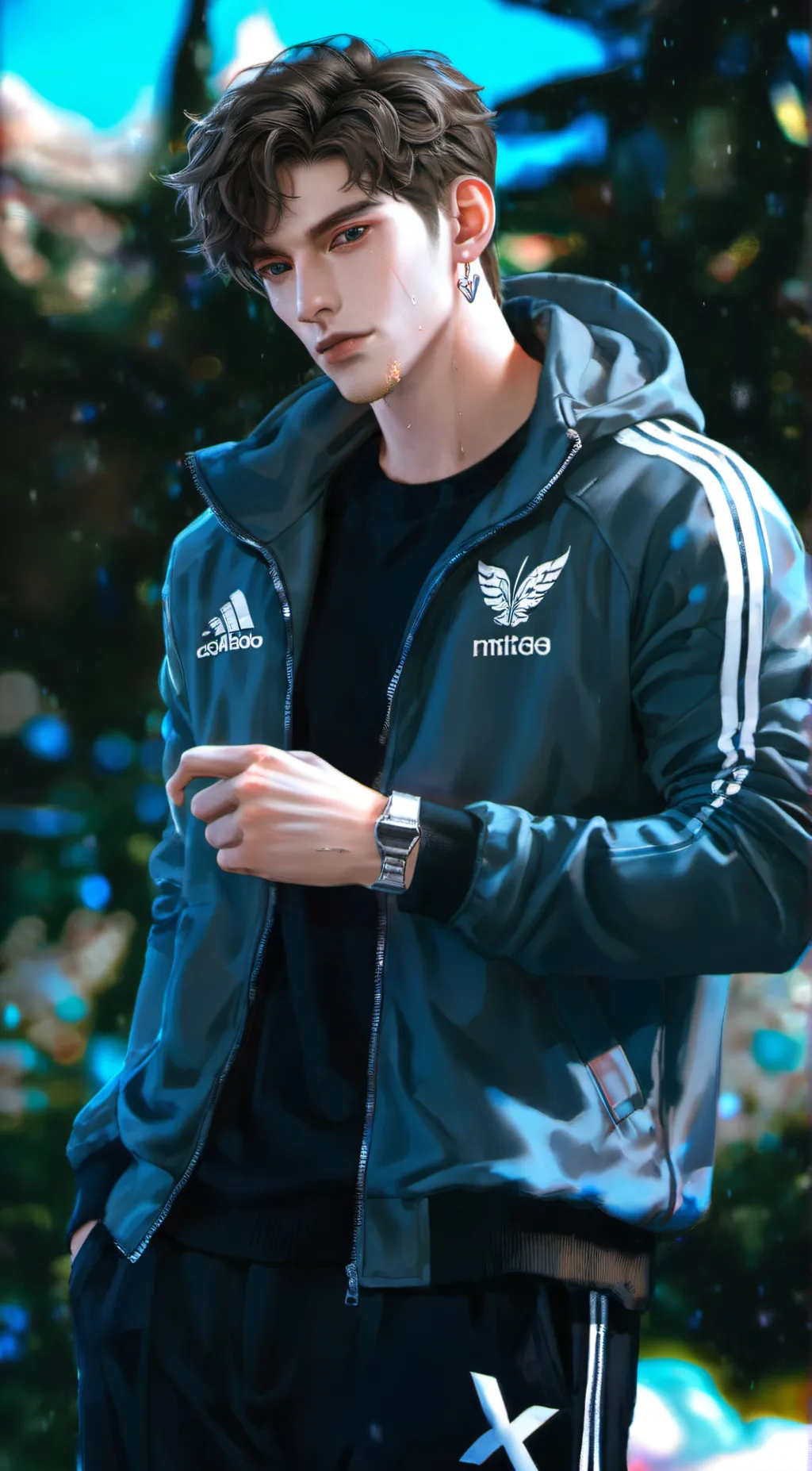 ai character: Marcus background