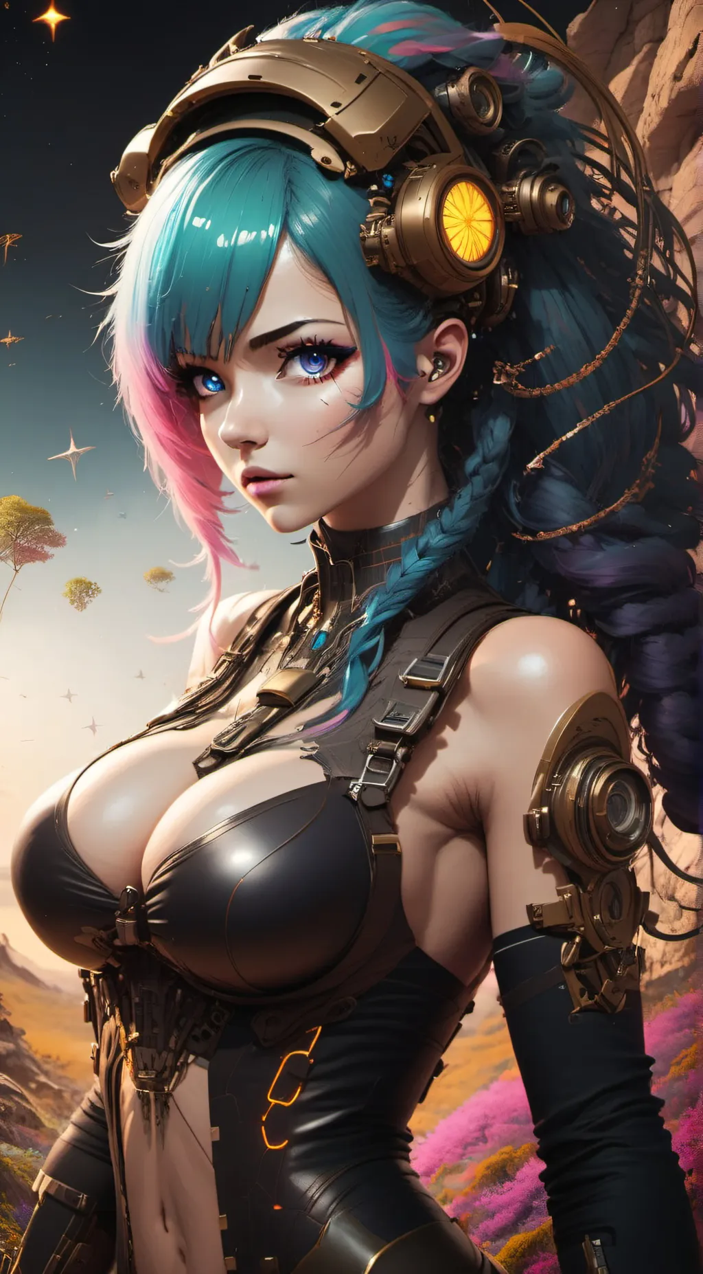 ai character: Nadie Sadie background