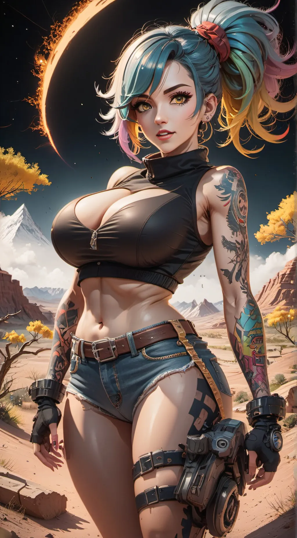 ai character: Kaya background