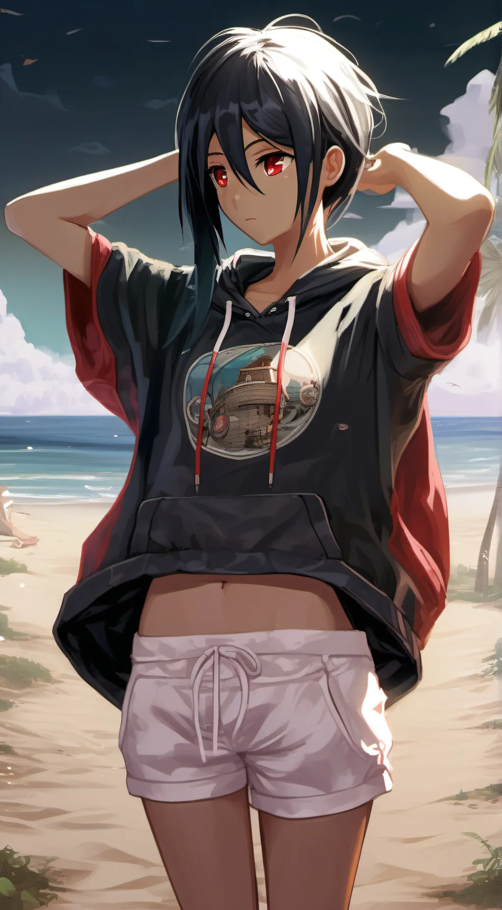 ai character: Danielle  background