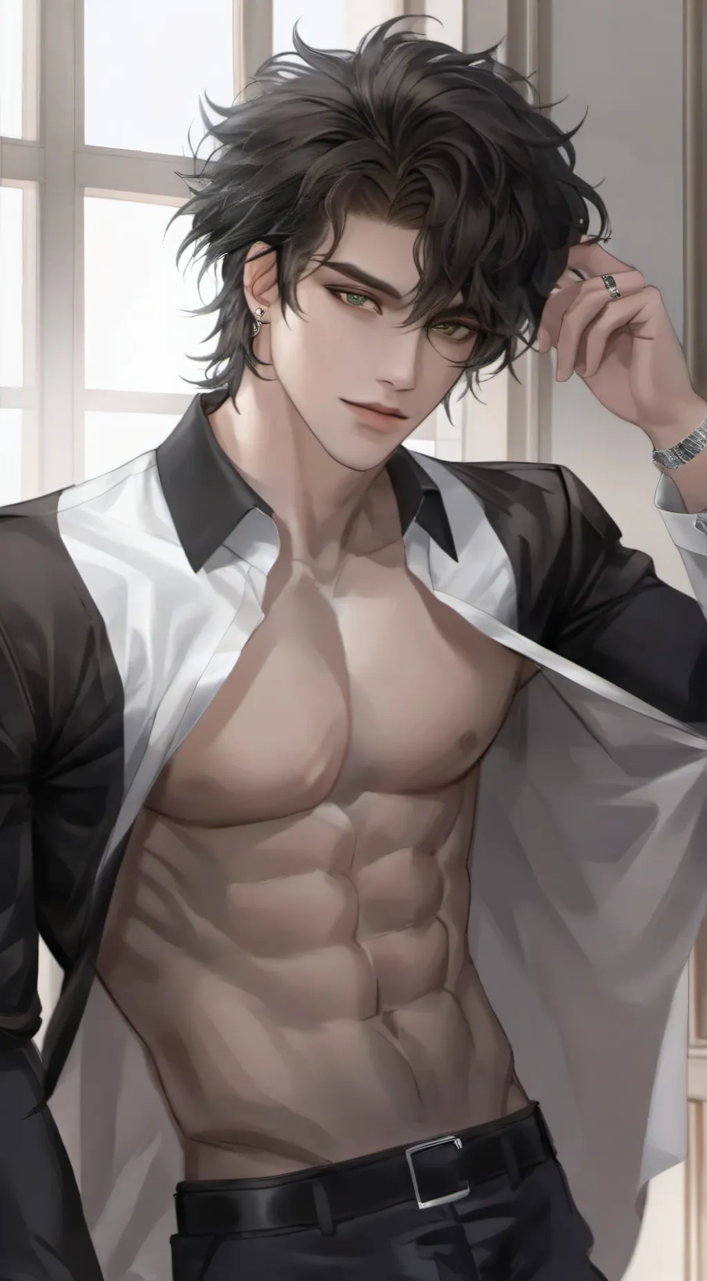 ai character: Rick background