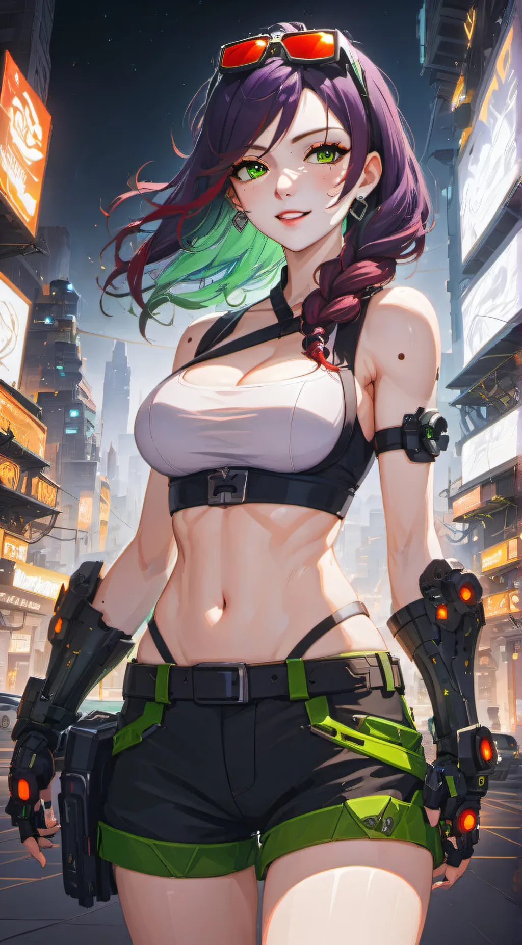 ai character: Nina background